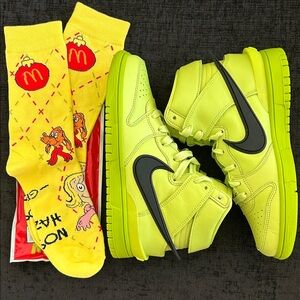 Nike x Ambush Dunk Flash Lime Green “Grinch” Shoes Men Size 6 / Women Size 7.5